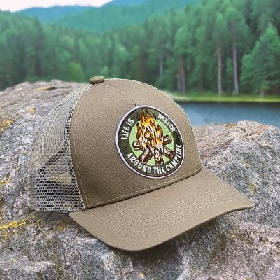 Casquette - Gårda Trucker Campfire (vert)
