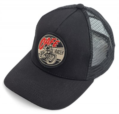 Casquette - Gårda Trucker Cafe Racer (noir)