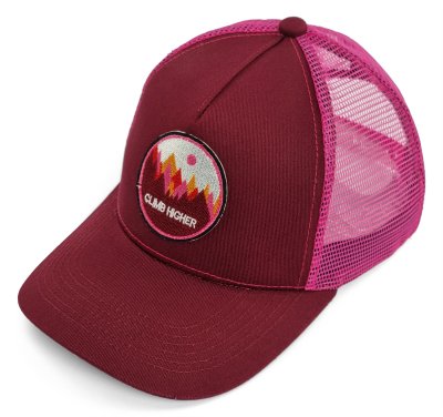 Casquette - Gårda Trucker Climb Higher (bourgogne)