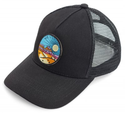 Casquette - Gårda Trucker Desert Cliffs (noir)