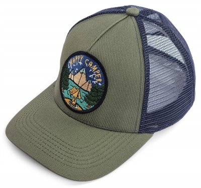 Casquette - Gårda Trucker Happy Camper (vert)