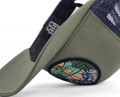 Casquette - Gårda Trucker Happy Camper (vert)