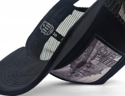 Casquettes - Gårda Velvet Trucker Amsterdam (noir)