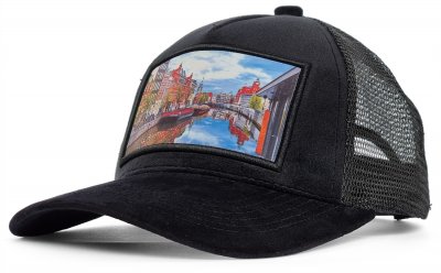 Casquettes - Gårda Velvet Trucker Amsterdam (noir/multicolore)