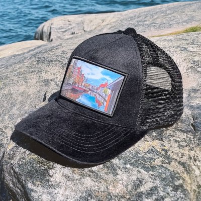 Casquettes - Gårda Velvet Trucker Amsterdam (noir/multicolore)