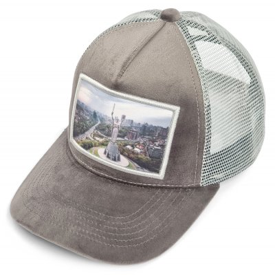 Casquettes - Gårda Velvet Trucker Kiev (gris)