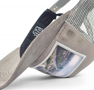 Casquettes - Gårda Velvet Trucker Kiev (gris)