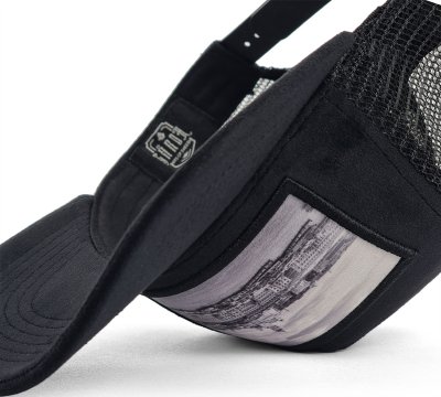 Casquettes - Gårda Velvet Trucker Helsinki (noir)