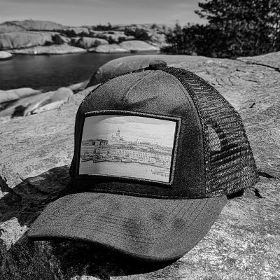 Casquettes - Gårda Velvet Trucker Helsinki (noir)