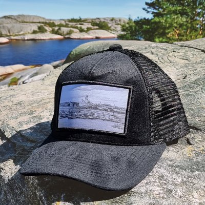 Casquettes - Gårda Velvet Trucker Helsinki (noir)