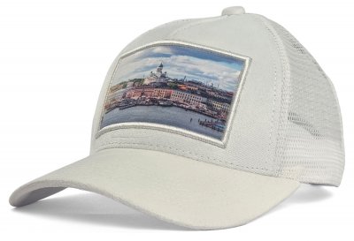 Casquettes - Gårda Velvet Trucker Helsinki (blanc)