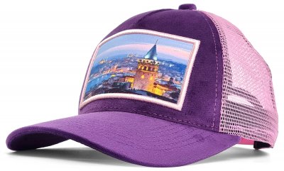Casquettes - Gårda Velvet Trucker Istanbul (violet)