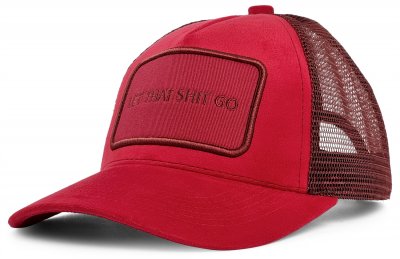 Casquette - Gårda Velvet Trucker Let Go (rouge)