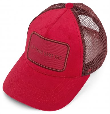 Casquette - Gårda Velvet Trucker Let Go (rouge)