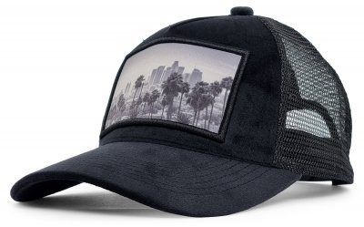 Casquettes - Gårda Velvet Trucker Los Angeles (noir)