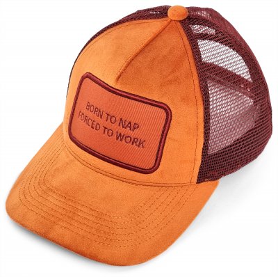 Casquette - Gårda Velvet Trucker Nap (orange)