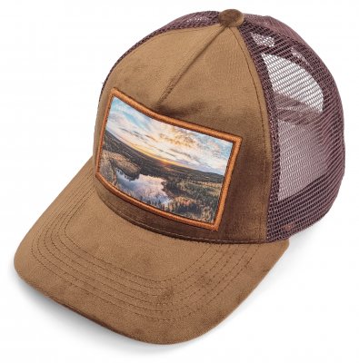 Casquettes - Gårda Velvet Trucker Norrland (marron)