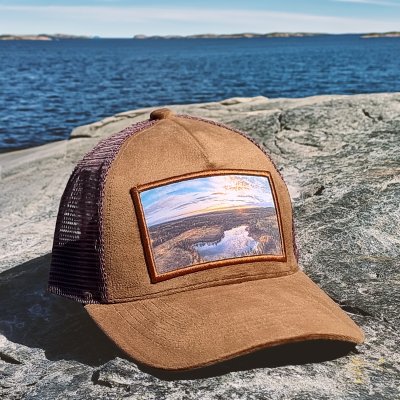 Casquettes - Gårda Velvet Trucker Norrland (marron)