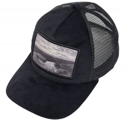 Casquettes - Gårda Velvet Trucker Norrland (noir)