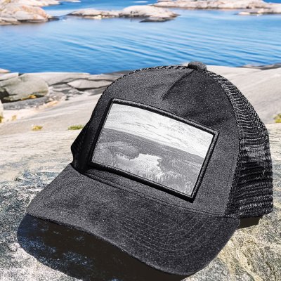 Casquettes - Gårda Velvet Trucker Norrland (noir)