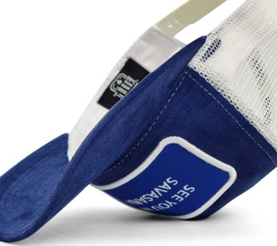 Casquette - Gårda Velvet Trucker Savasana (bleu)