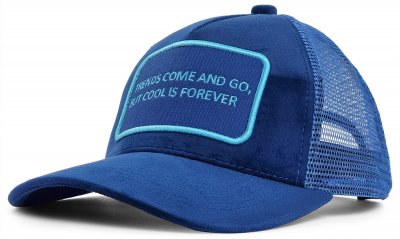 Casquette - Gårda Velvet Trucker Trends (bleu foncé)