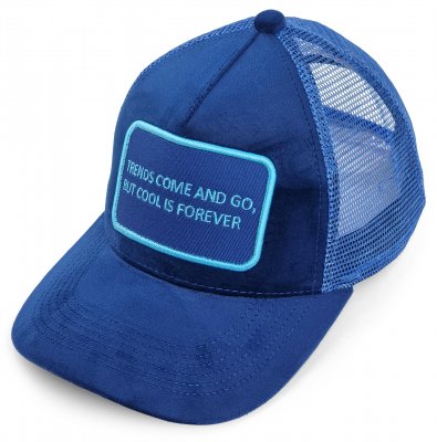 Casquette - Gårda Velvet Trucker Trends (bleu foncé)
