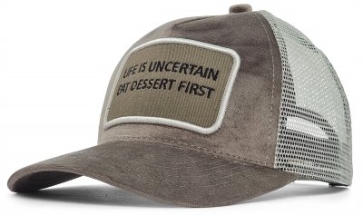 Casquette - Gårda Velvet Trucker Uncertain (gris)
