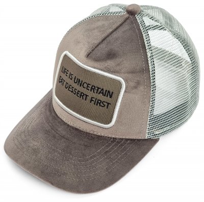 Casquette - Gårda Velvet Trucker Uncertain (gris)