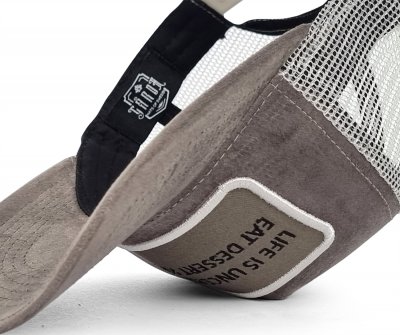 Casquette - Gårda Velvet Trucker Uncertain (gris)