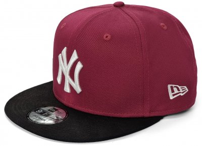 Casquettes - New Era Color Block New York Yankes 9fifty (rouge)