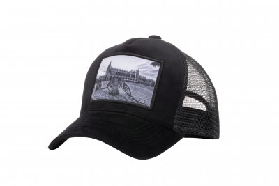 Casquettes - Gårda Velvet Trucker Krakow (noir)