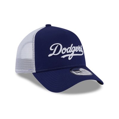 Casquettes - New Era Los Angeles Dodgers A-Frame Trucker Cap (bleu)