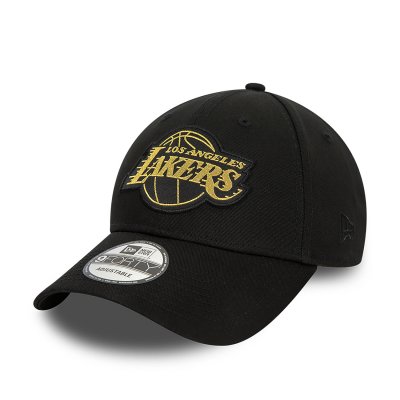 Casquettes - New Era Metallic Badge 940 Los Angeles Lakers (noir)