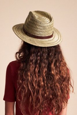 Chapeaux - Brixton Messer Straw (nature)