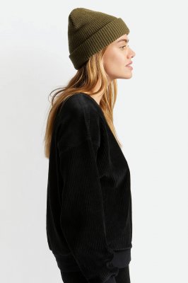 Bonnet - Brixton Heist Beanie (olive verte)