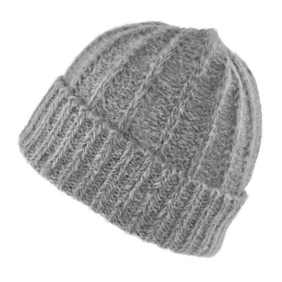 Bonnet - Gårda Adelboden Merino Mix Beanie (gris)