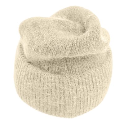 Bonnets - Gårda Angora Beanie (crème)