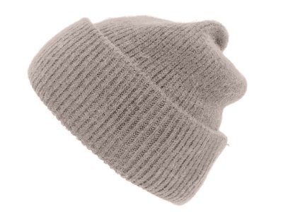 Bonnets - Gårda Angora Beanie (greige)