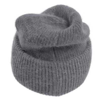 Bonnets - Gårda Angora Beanie (gris)