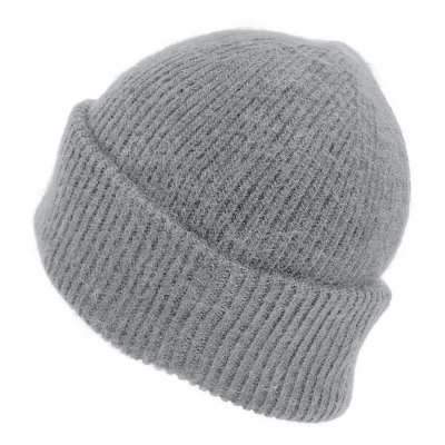 Bonnets - Gårda Angora Beanie (gris clair)