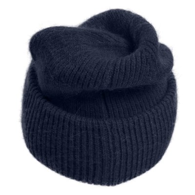 Bonnets - Gårda Angora Beanie (bleu marine)