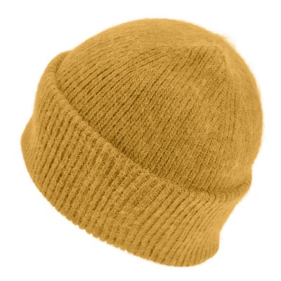 Bonnets - Gårda Angora Beanie (jaune)