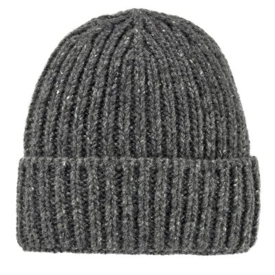 Bonnet - Gårda Aspen Wool Mix Beanie (gris foncé)