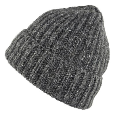 Bonnet - Gårda Aspen Wool Mix Beanie (gris foncé)