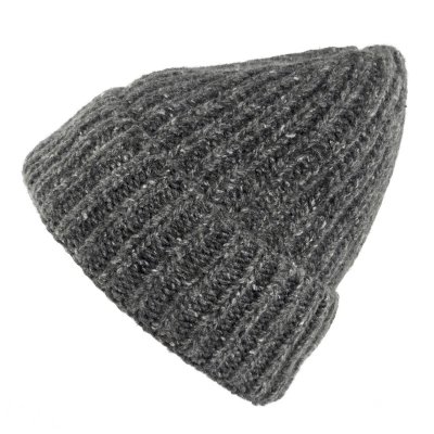 Bonnet - Gårda Aspen Wool Mix Beanie (gris foncé)