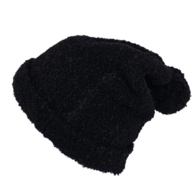 Bonnet - Gårda Cortina Wool Mix Beanie (noir)