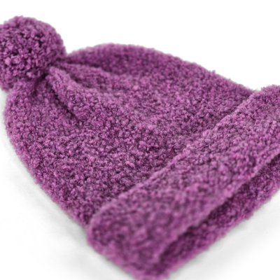 Bonnet - Gårda Cortina Wool Mix Beanie (violet)