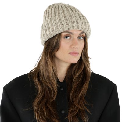 Bonnet - Gårda Ebene Wool Mix Beanie (beige)