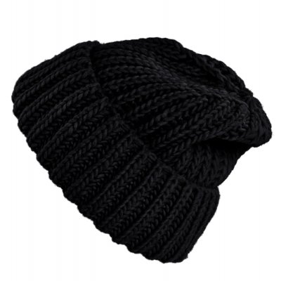 Bonnet - Gårda Ebene Wool Mix Beanie (noir)